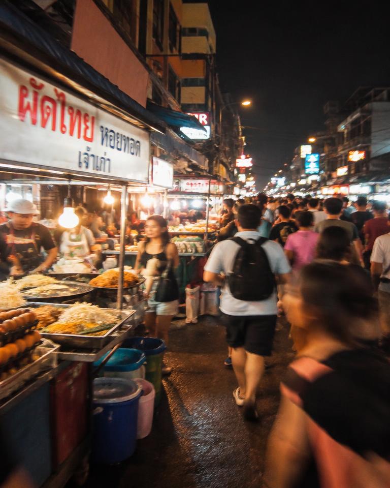 Night market in Bangkok